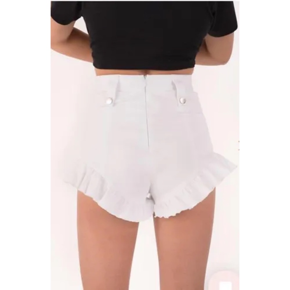 Eggie Ruffle Shorts - Picture 2 of 10